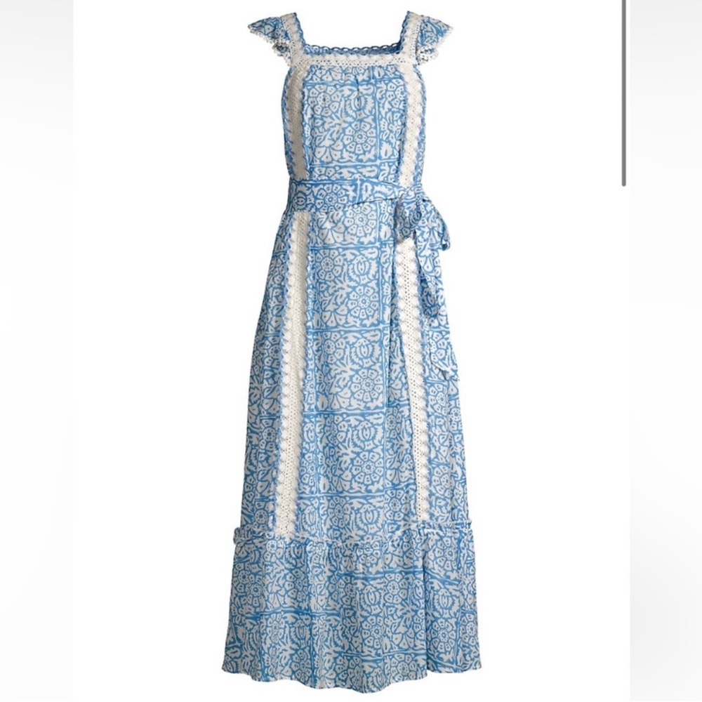 Roller Rabbit crochet maxi dress - Picture 2 of 7